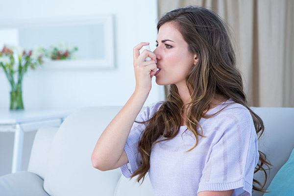 asma boca seca inhalador